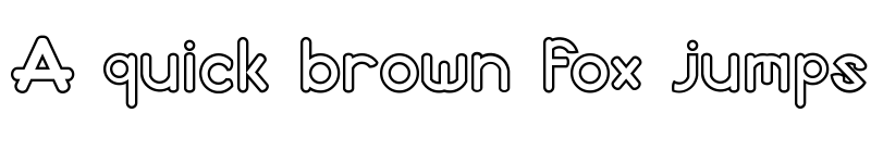 Preview of Midazzle Demo Outline font