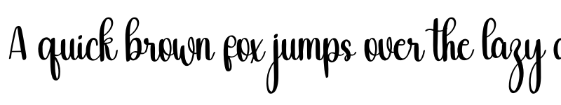 Preview of Middlelove Regular font