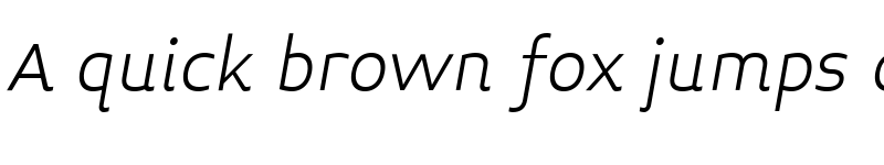 Preview of Midiet Sans Italic Light font