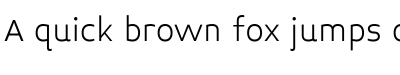 Preview of Midiet Sans Light font