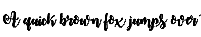 Preview of Midnight in October Regular font