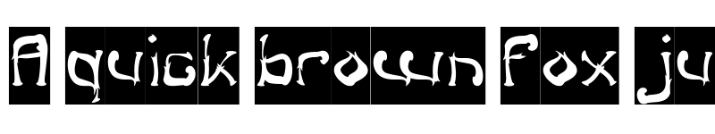 Preview of Midnight Show-Inverse Regular font