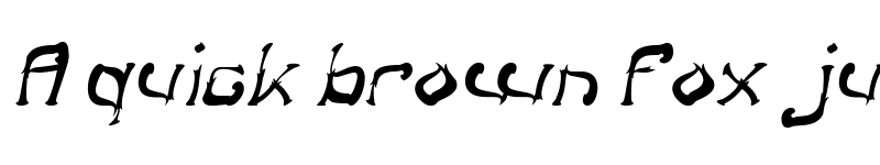 Preview of Midnight Show Italic font