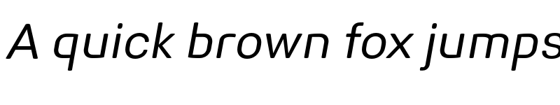 Preview of Midpoint Pro Oblique font