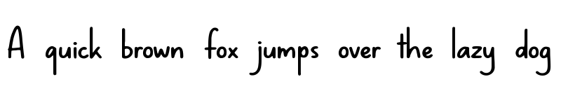 Preview of Midspicy Regular font