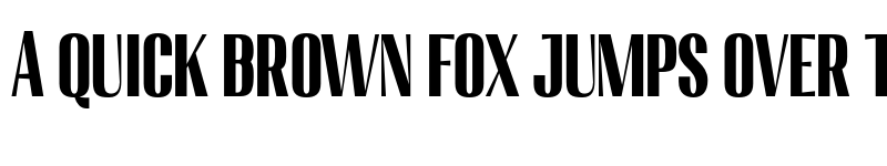 Preview of Migha Black Condensed CNTR font