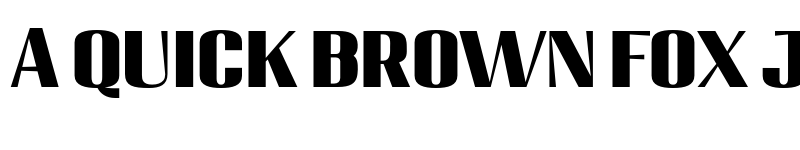 Preview of Migha Black Expanded CNTR font