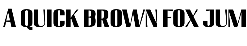 Preview of Migha Black Semi Expanded CNTR font