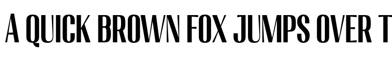 Preview of Migha Bold Condensed CNTR font