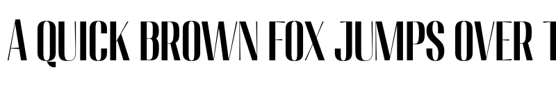 Preview of Migha Bold Condensed font