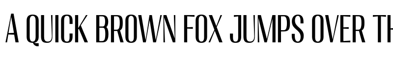 Preview of Migha Condensed CNTR font