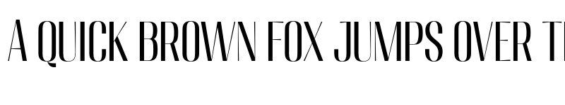 Preview of Migha Condensed font