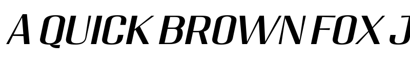 Preview of Migha Expanded CNTR Slant font