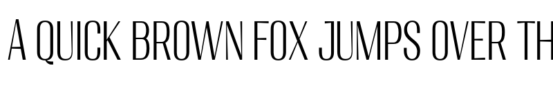 Preview of Migha Light Condensed CNTR font