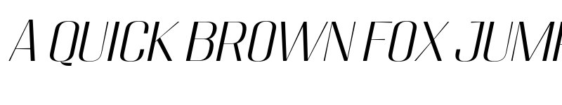 Preview of Migha Light Semi Expanded Slant font