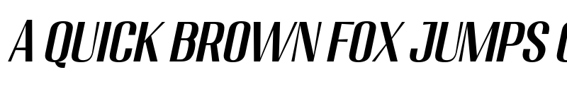 Preview of Migha Medium CNTR Slant font