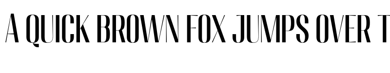 Preview of Migha Medium Condensed font