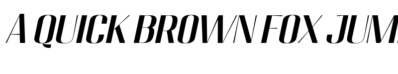 Preview of Migha Medium Semi Expanded Slant font