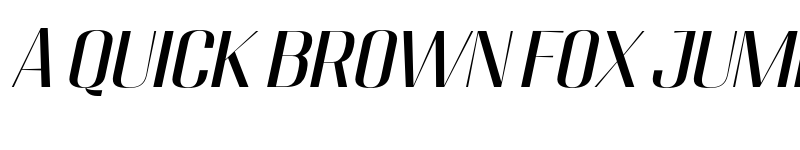 Preview of Migha Semi Expanded Slant font