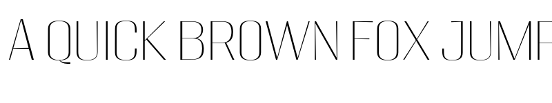 Preview of Migha Thin Semi Expanded font