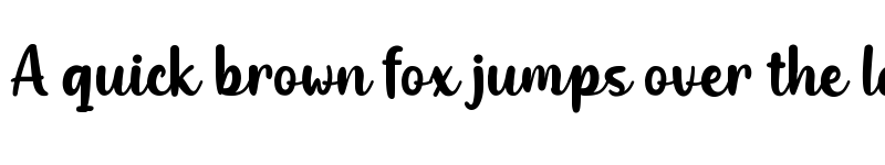 Preview of Migoove Personal Use font