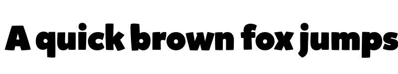 Preview of Mikado Ultra font