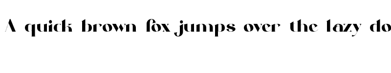 Preview of Milans Regular font