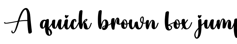 Preview of Mild Regular font