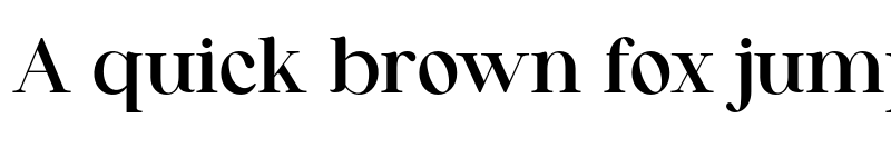 Preview of Milden Regular font