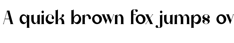 Preview of Milestone Regular font