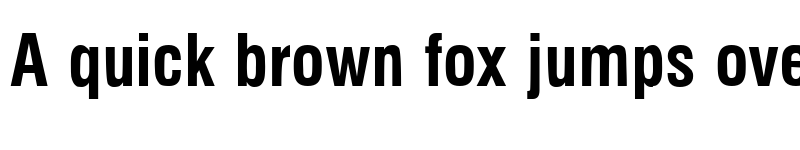 Preview of Milford Condensed Bold font