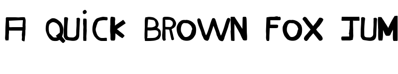 Preview of Milho Cozido Regular font