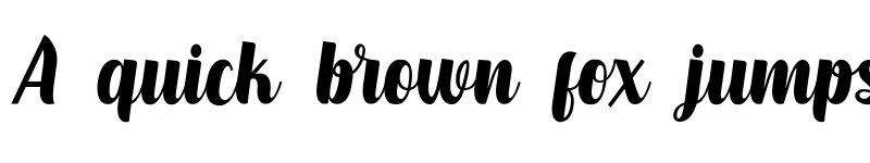 Preview of Miliard Regular font