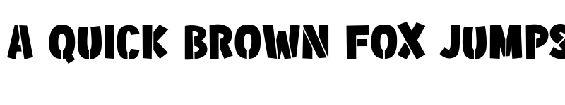 Preview of Military Kid Regular font
