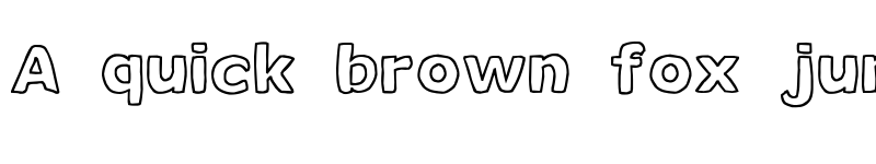 Preview of Milk Cocoa (sRB) Regular font