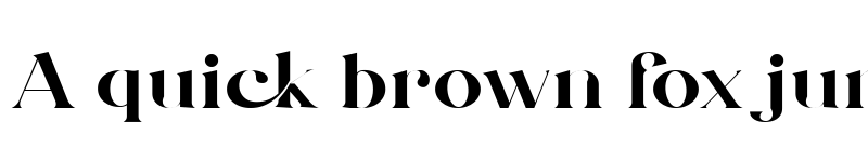 Preview of Milkipack Regular font