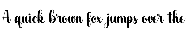 Preview of milktea Regular font