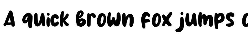 Preview of Milky Coffee Regular font