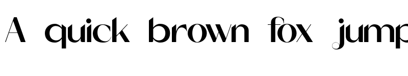 Preview of Milky Regular font