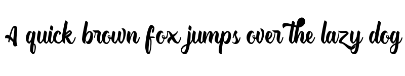 Preview of MILLA Regular font