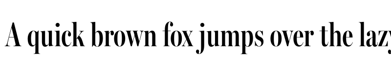 Preview of Miller Banner Compressed Semi Bold font