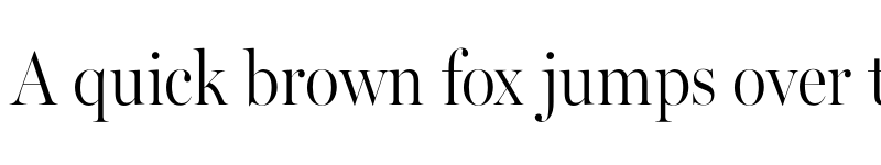 Preview of Miller Banner Condensed Light font