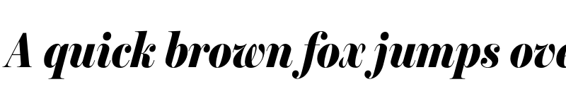 Preview of Miller Banner Extra Condensed Black Italic font