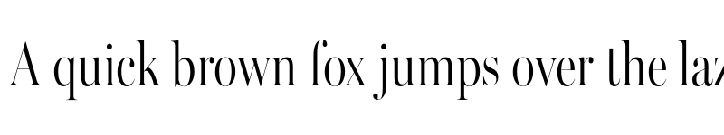 Preview of Miller Banner Extra Condensed Light font