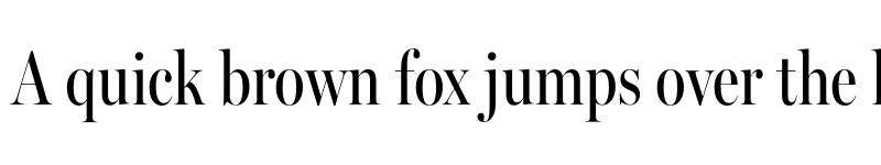 Preview of Miller Banner Extra Condensed Regular font