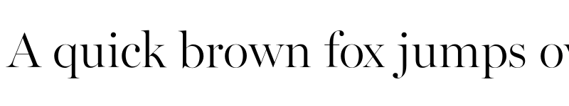 Preview of Miller Banner Light font