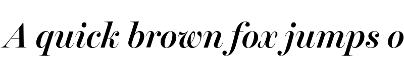 Preview of Miller Banner Semi Bold Italic font