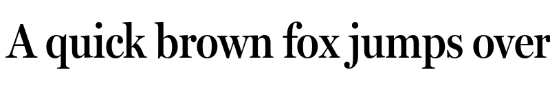 Preview of Miller Headline Semi Bold font