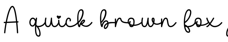 Preview of Millie Regular font