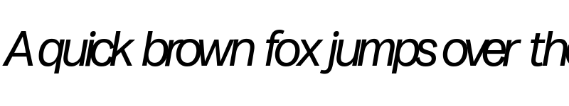 Preview of Milligram Macro Trial Italic font